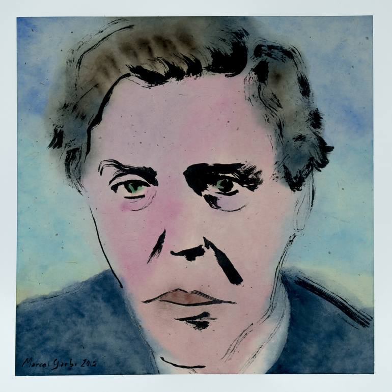 Alban Berg Painting by Marcel Garbi | Saatchi Art