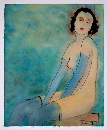 Original Modern Erotic Paintings by Marcel Garbi