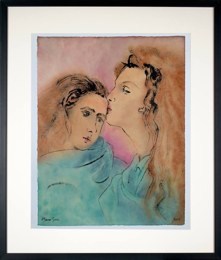 Original Family Painting by Marcel Garbi