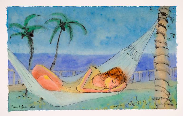 Original  Painting by marcel garbi