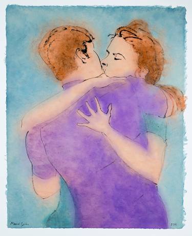 Original Modern Love Paintings by Marcel Garbi