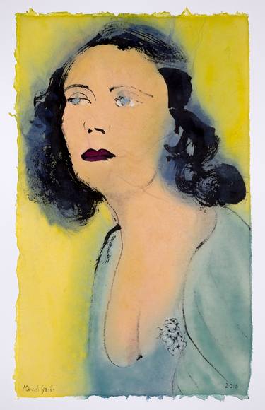 Original Fine Art Celebrity Paintings by Marcel Garbi