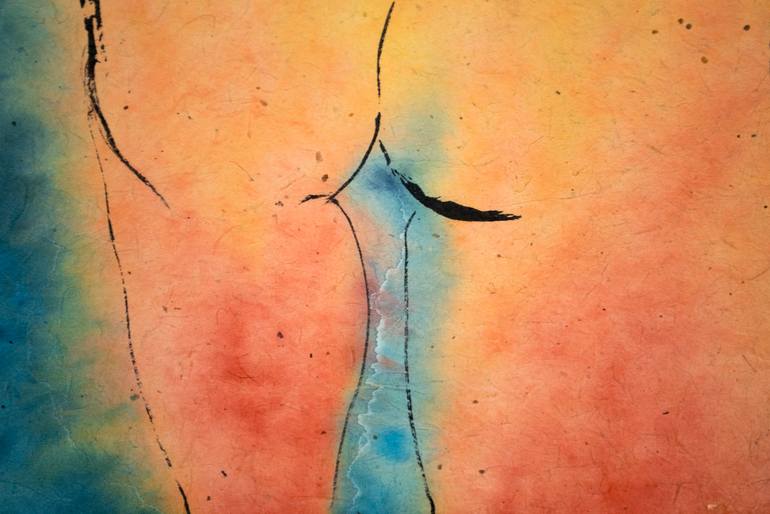 Original Illustration Erotic Painting by Marcel Garbi