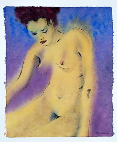 Original Fine Art Nude Paintings by Marcel Garbi