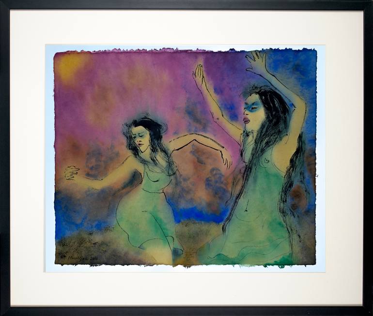 Original World Culture Painting by Marcel Garbi