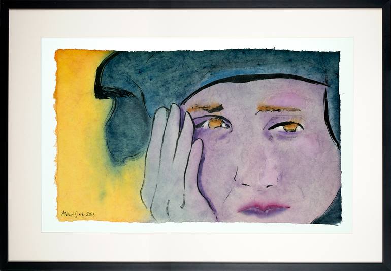 Original Expressionism Political Painting by Marcel Garbi