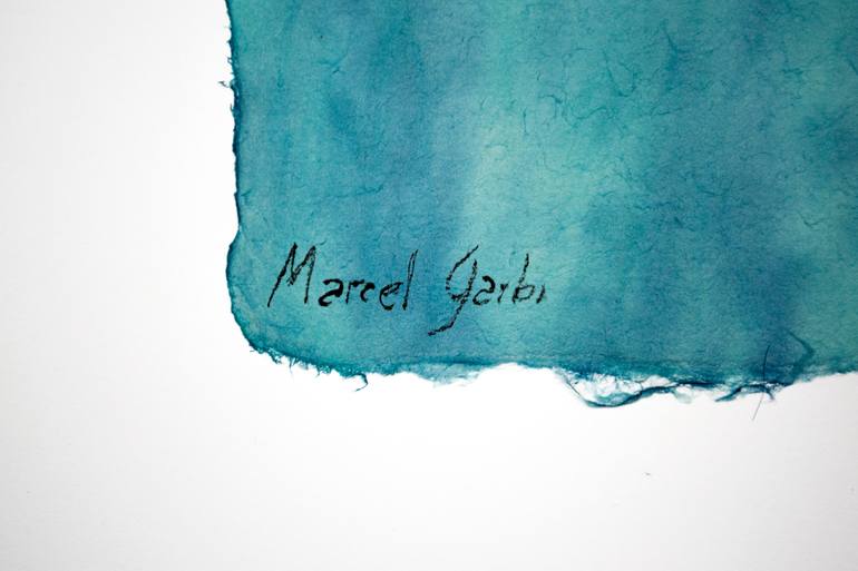 Original Expressionism Women Painting by Marcel Garbi