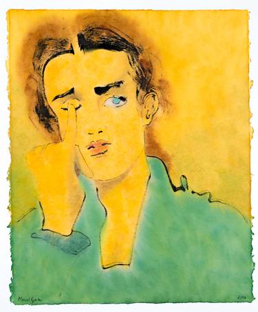 Original Modern Portrait Paintings by Marcel Garbi