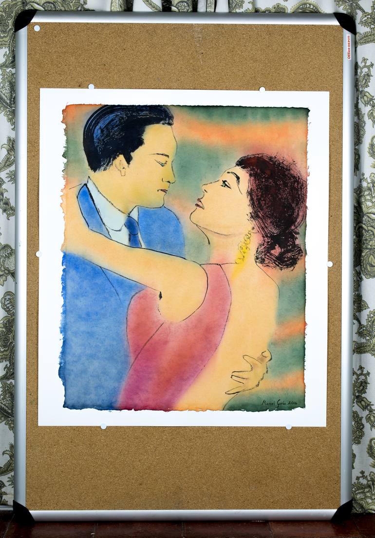 Original Modern Love Painting by Marcel Garbi
