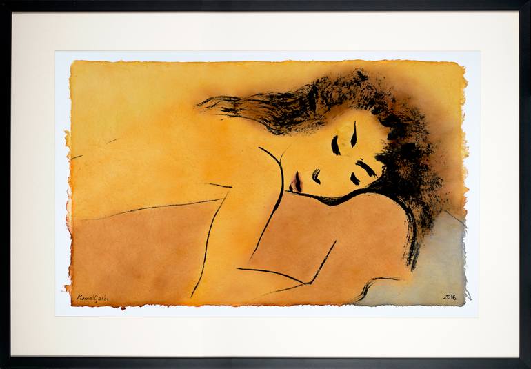 Original Modern Love Painting by Marcel Garbi