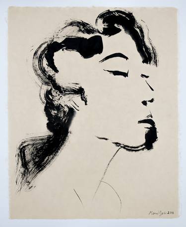 Original Portrait Drawings by Marcel Garbi