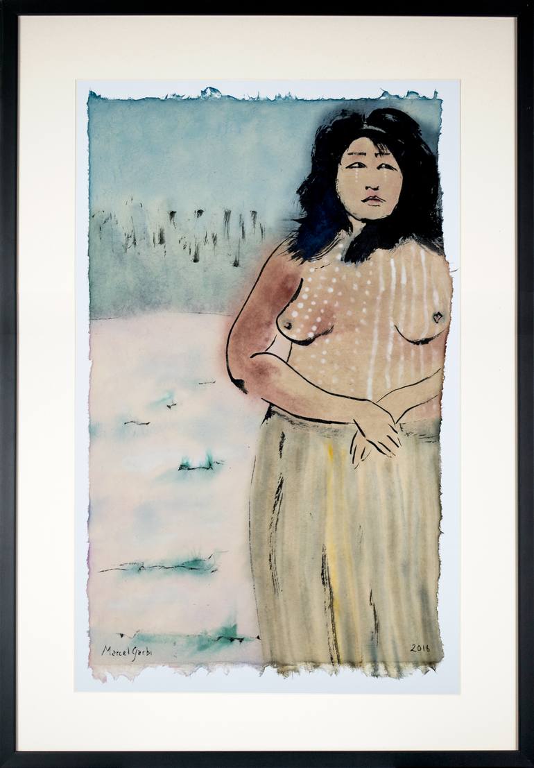 Original Expressionism Other Painting by Marcel Garbi