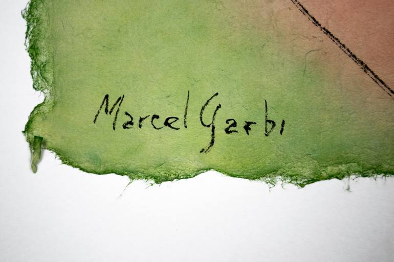 Original Minimalism World Culture Painting by Marcel Garbi