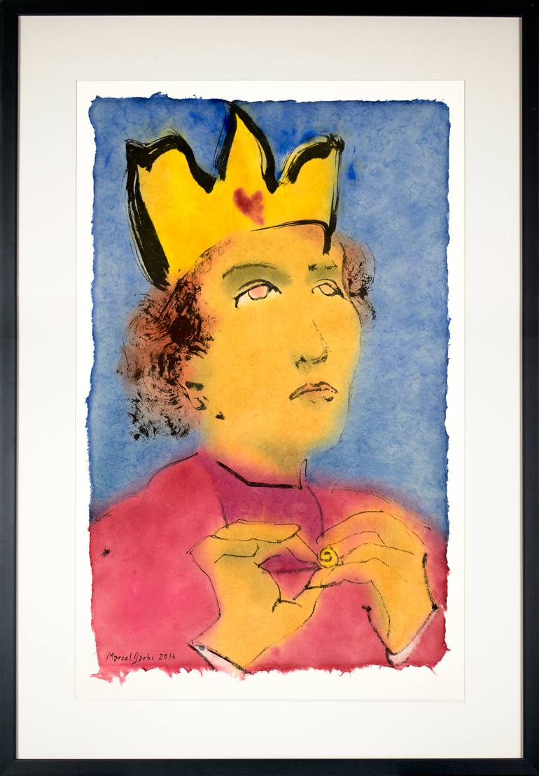 Original Expressionism Other Painting by Marcel Garbi