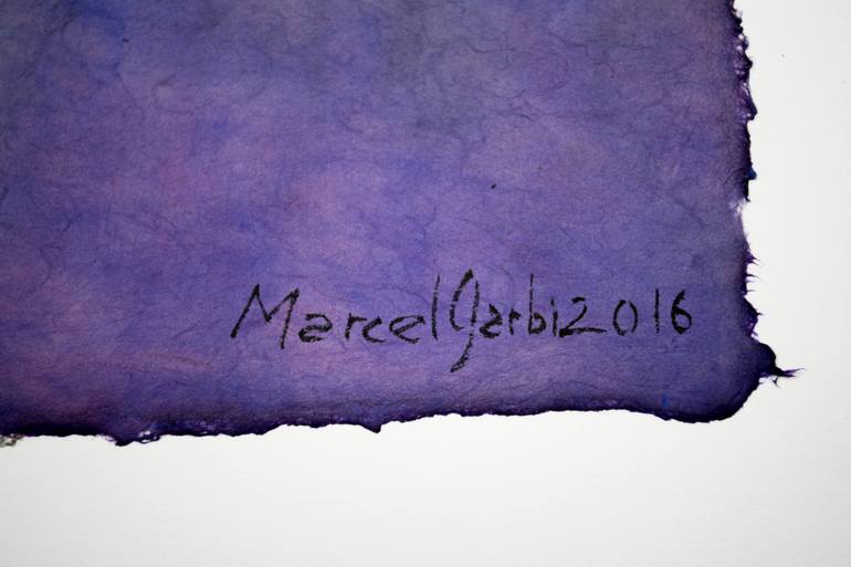 Original Expressionism People Painting by Marcel Garbi