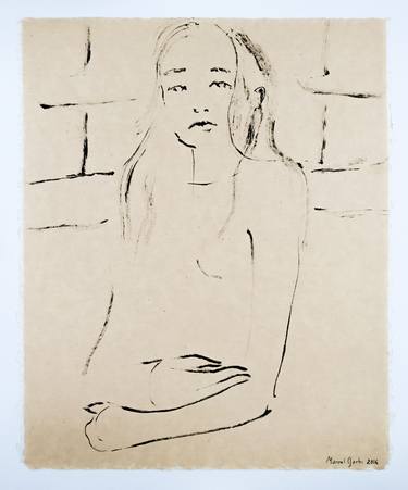 Original Women Drawings by Marcel Garbi