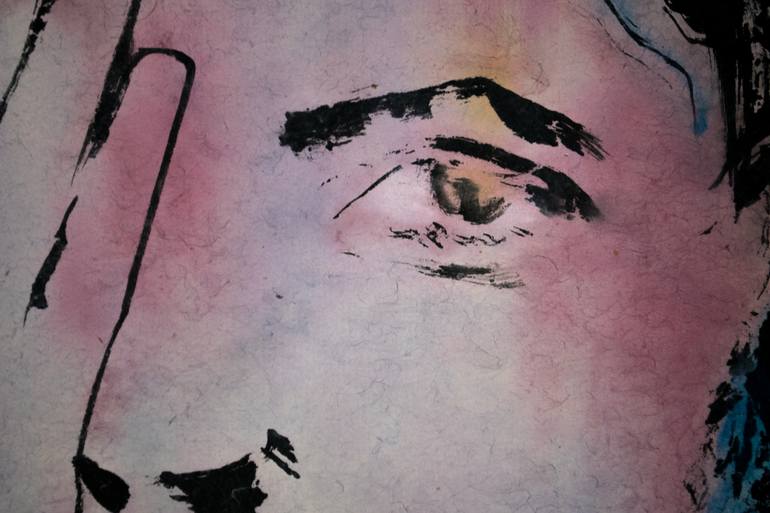 Original Expressionism Politics Painting by Marcel Garbi