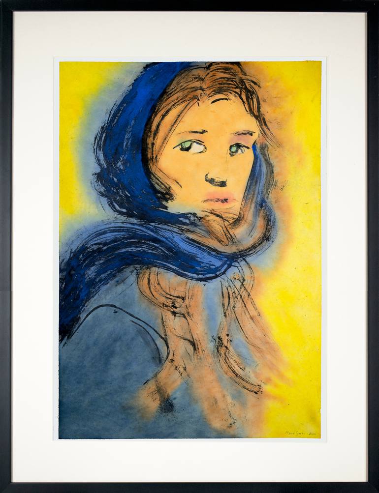 Original Fashion Painting by Marcel Garbi