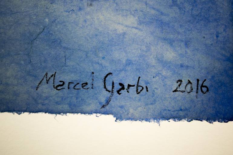 Original Expressionism Religion Painting by Marcel Garbi