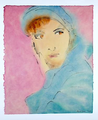 Original Portrait Paintings by Marcel Garbi