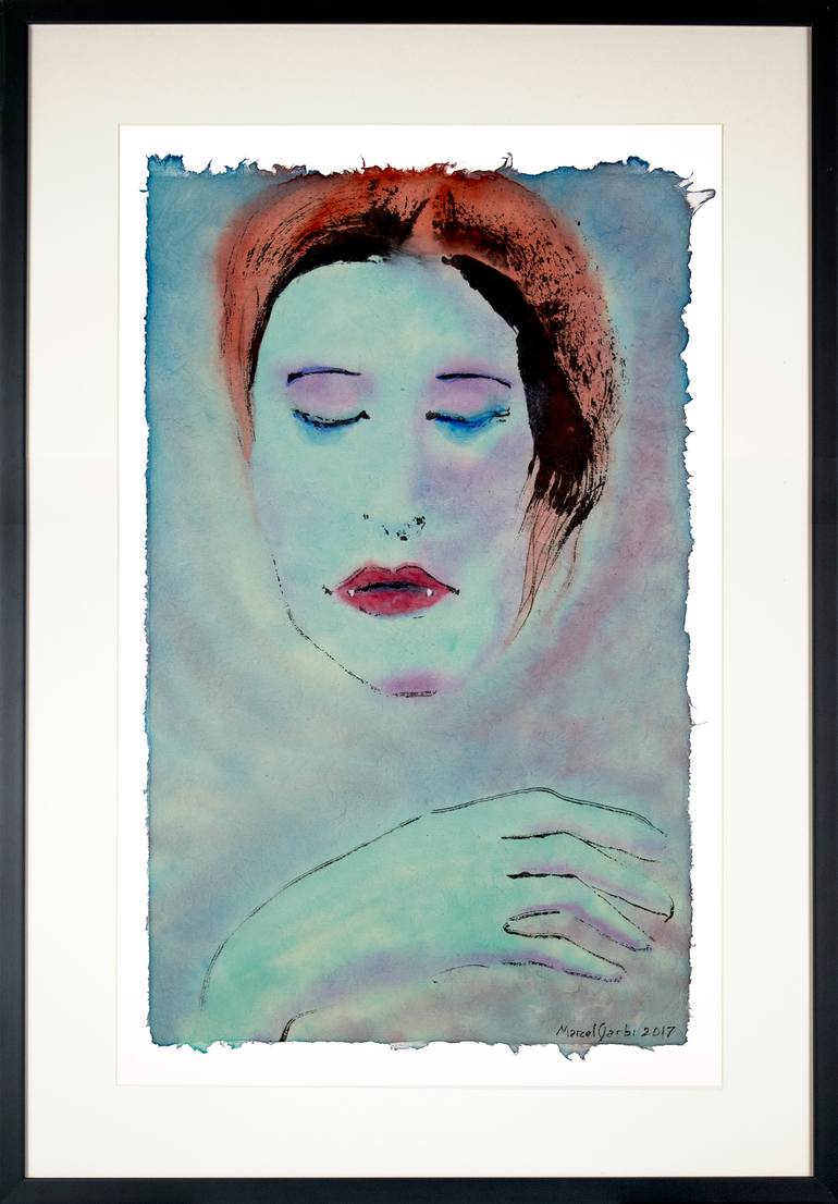 Floating Vampire Painting by Marcel Garbi | Saatchi Art