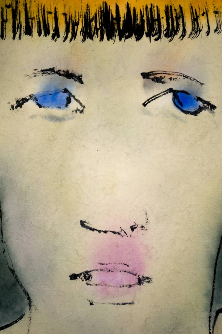 Original Expressionism Other Painting by Marcel Garbi