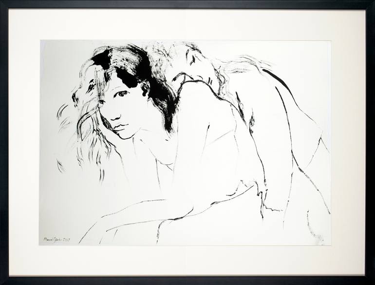 Original Mortality Drawing by Marcel Garbi