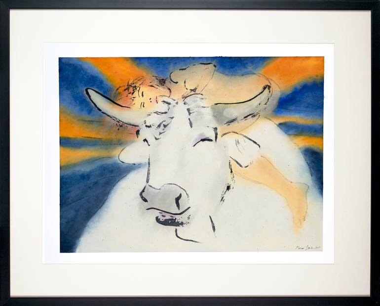 Original Expressionism Other Painting by Marcel Garbi