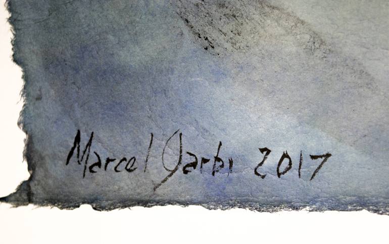 Original Expressionism Nature Painting by Marcel Garbi