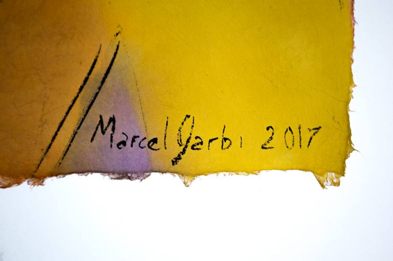 Original Expressionism Animal Painting by Marcel Garbi