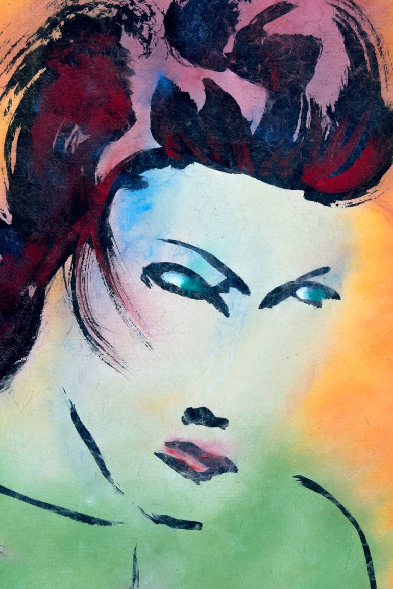 Original Women Painting by Marcel Garbi