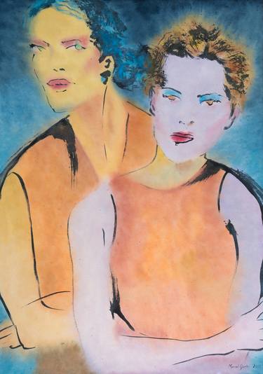 Original Women Paintings by Marcel Garbi