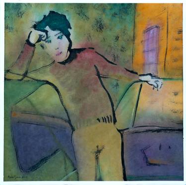 Original Expressionism Mortality Paintings by Marcel Garbi