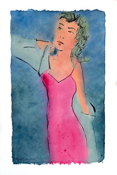 Original Women Paintings by Marcel Garbi