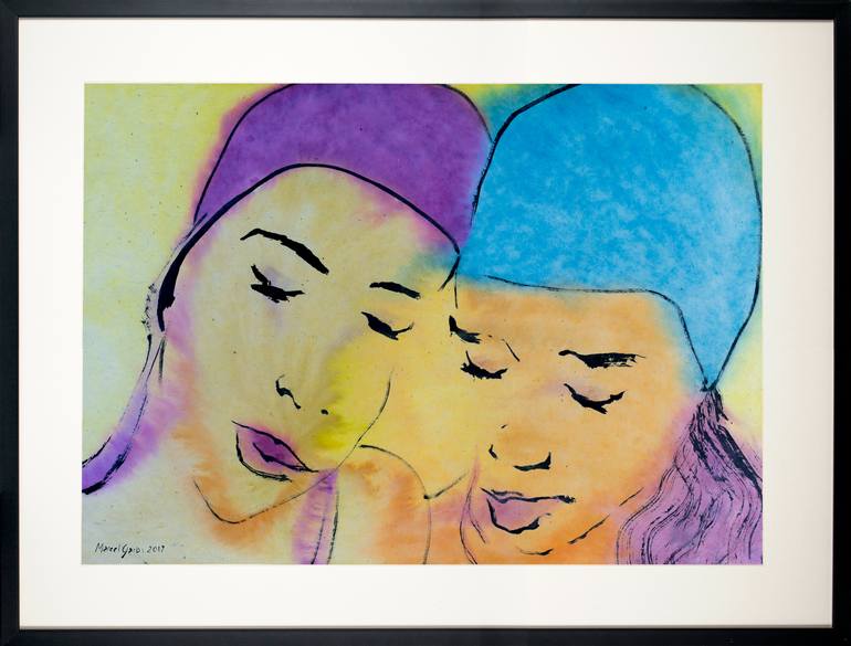 Original Expressionism Sports Painting by Marcel Garbi