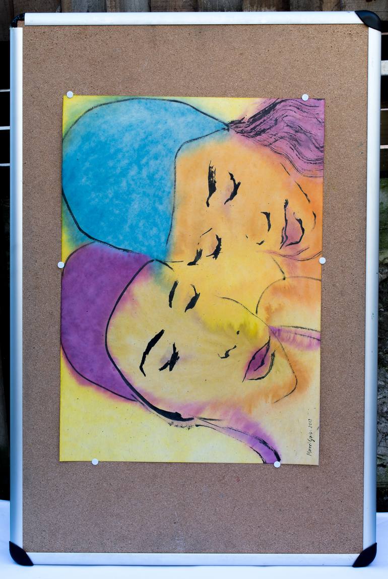 Original Expressionism Sports Painting by Marcel Garbi