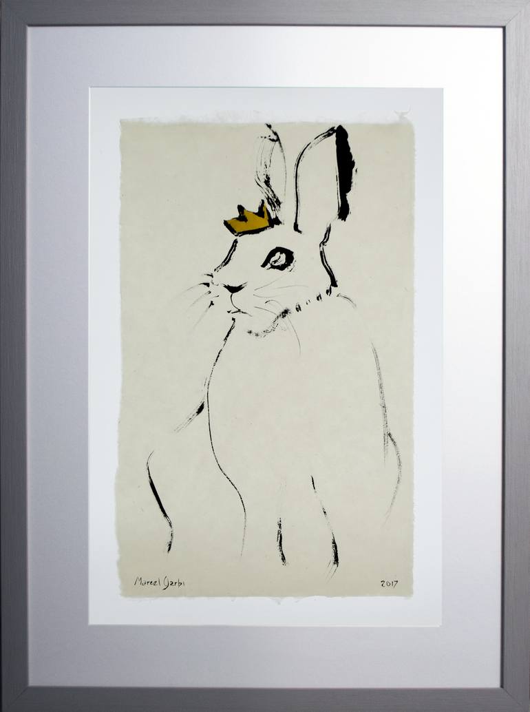 Original Expressionism Animal Drawing by Marcel Garbi