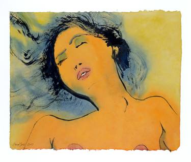 Original Expressionism Erotic Paintings by Marcel Garbi