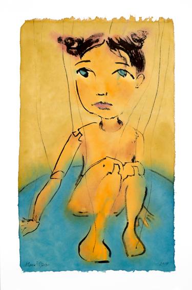 Original Expressionism Religious Paintings by Marcel Garbi