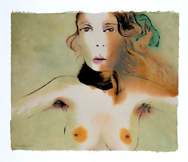 Original Nude Paintings by Marcel Garbi