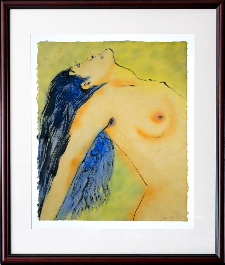 Original Nude Painting by Marcel Garbi