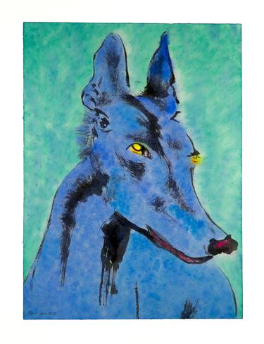 Original Expressionism Animal Paintings by Marcel Garbi