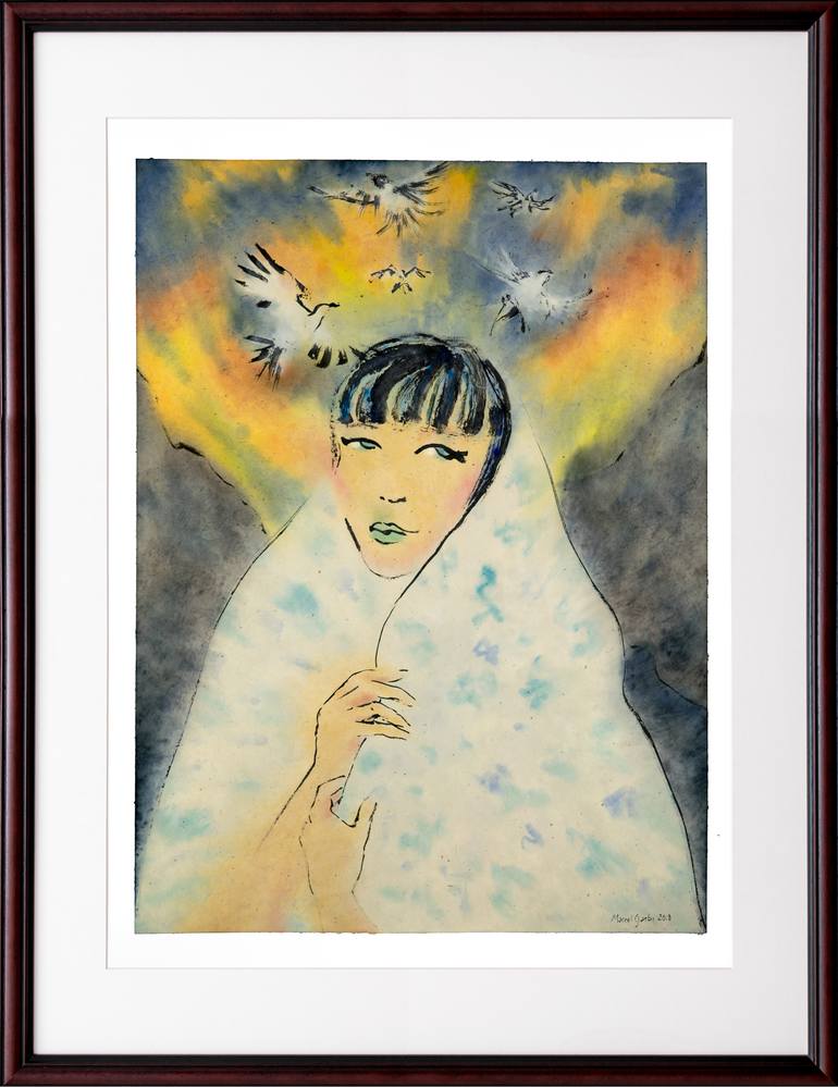 Original Religion Painting by Marcel Garbi