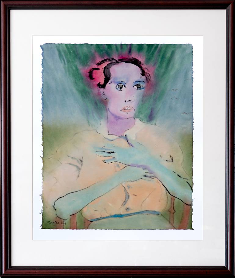 Original Women Painting by Marcel Garbi