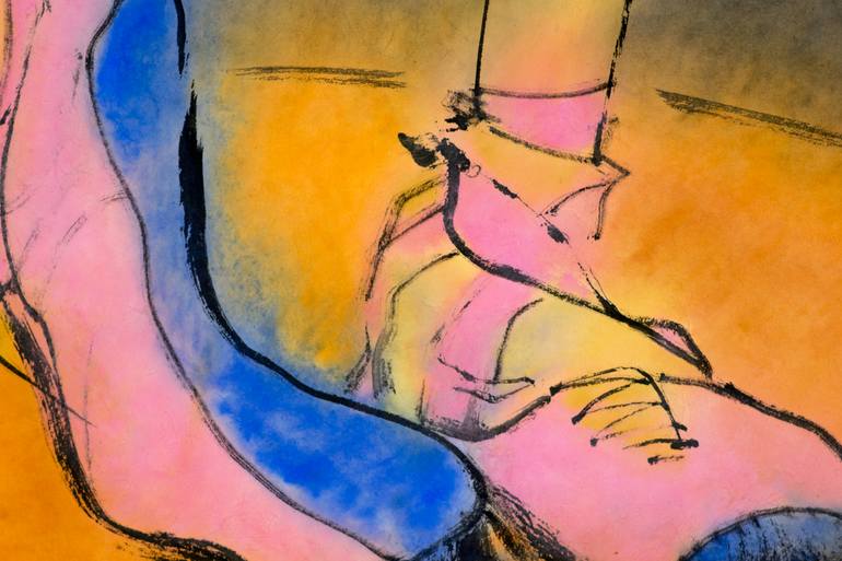 Original Expressionism Performing Arts Painting by Marcel Garbi