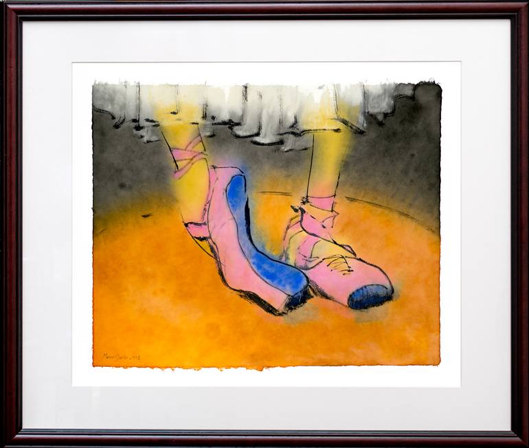 Original Expressionism Performing Arts Painting by Marcel Garbi