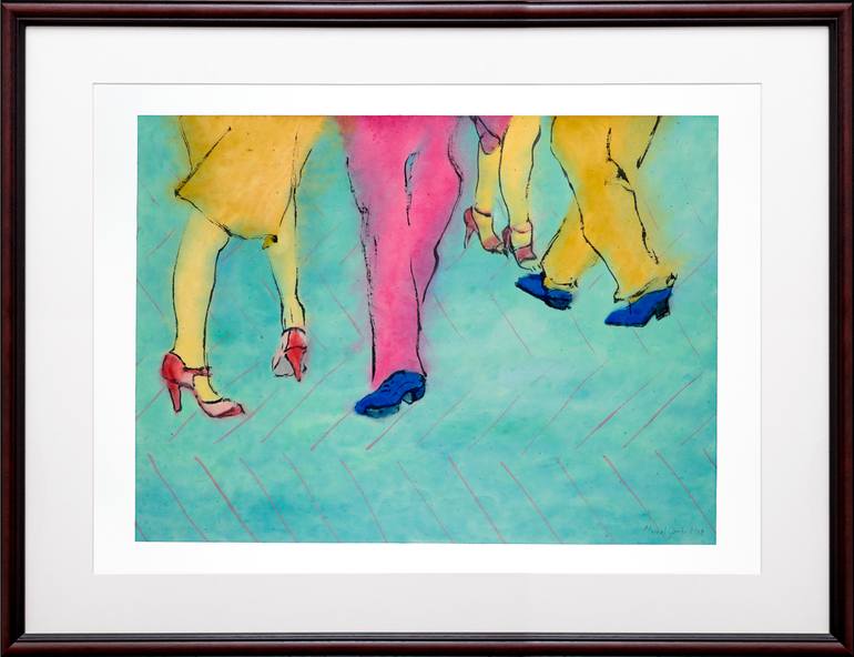 Original Expressionism Performing Arts Painting by Marcel Garbi