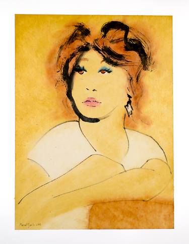 Original Portrait Paintings by Marcel Garbi