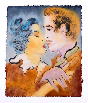 Original Expressionism Love Paintings by Marcel Garbi