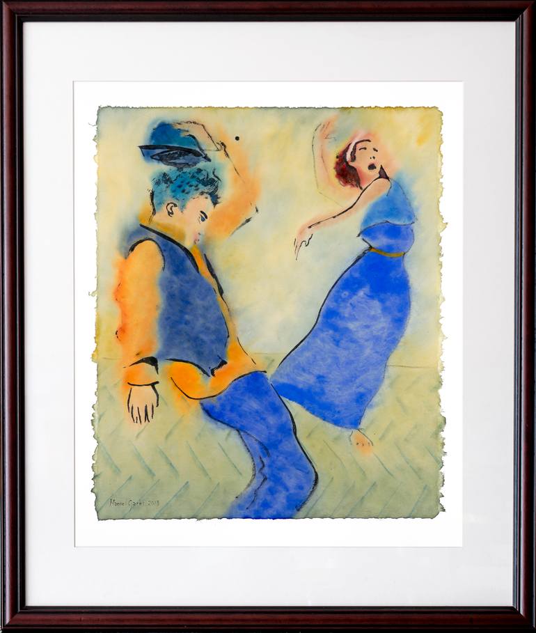 Original Performing Arts Painting by Marcel Garbi